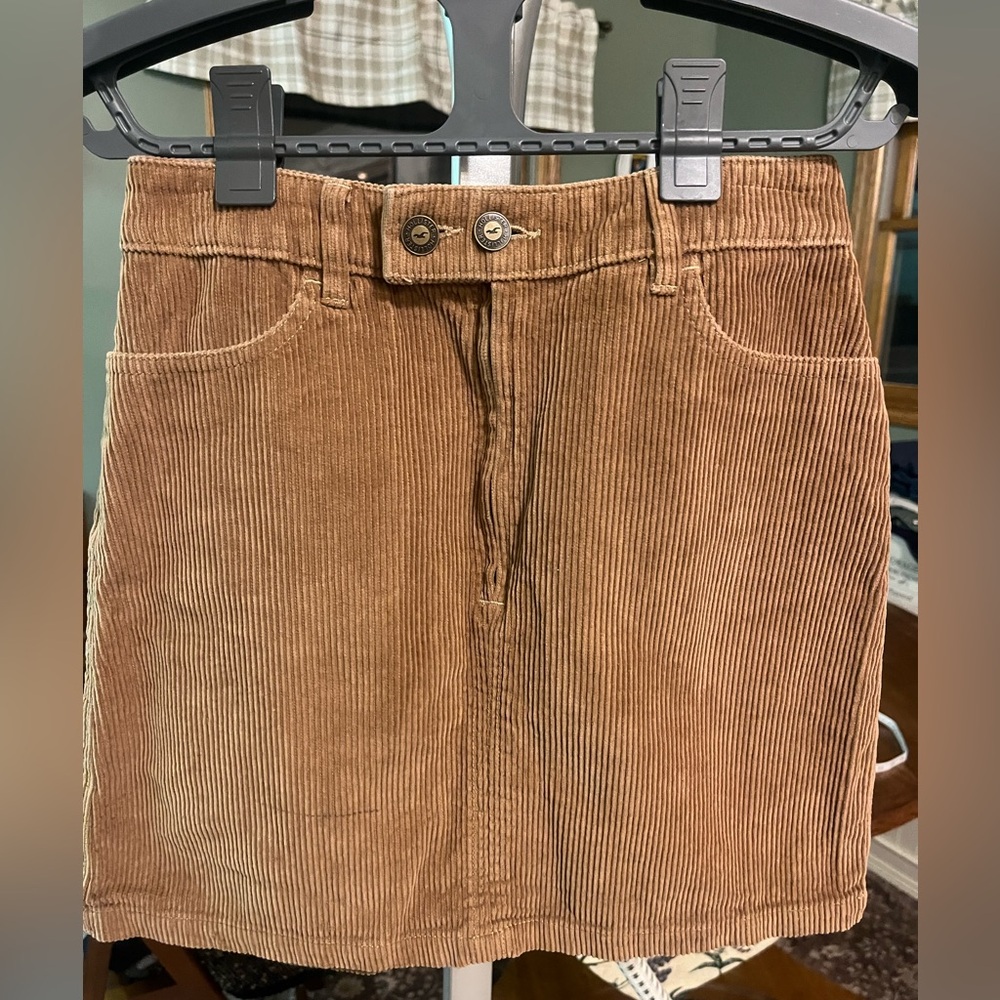 Hollister Corduroy Mini Skirt. Vintage y2k